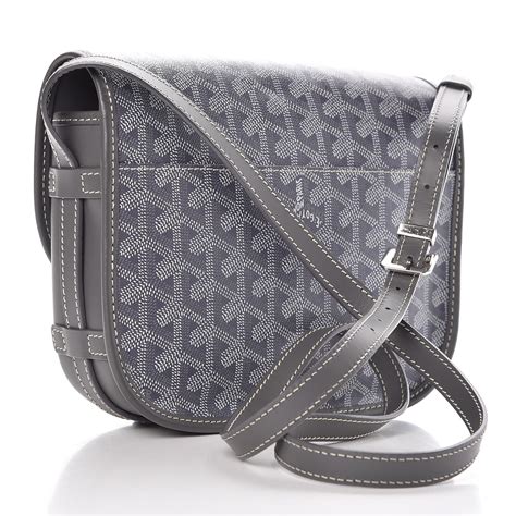 goyard goyardine belvedere ii grey pm messenger bag|Belvedere PM Bag .